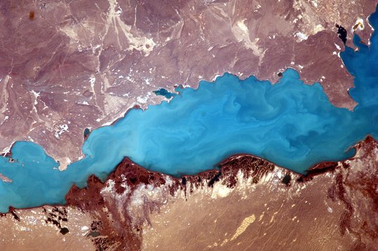 Lake Balkhash, Kazakhstan 