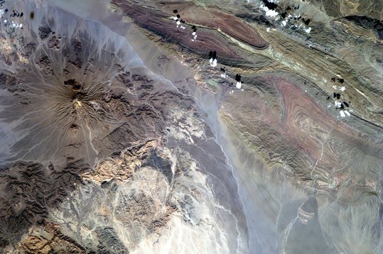 Bazman Volcano, Iran