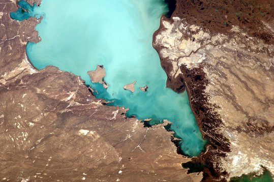 Lake Balkhash, Kazakhstan