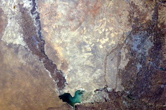 Shardara Reservoir Kazakhstan