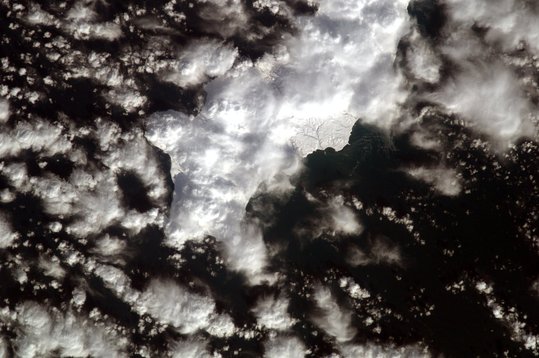 Clouds over China