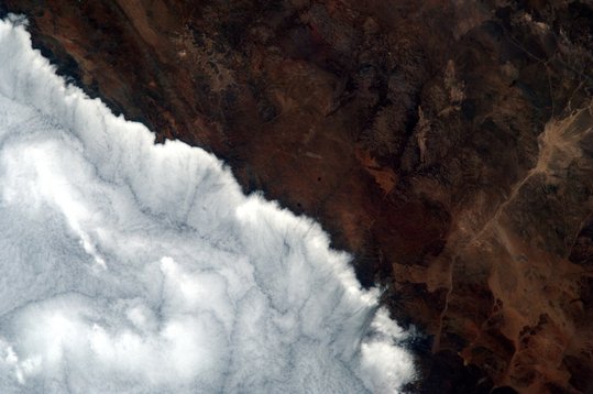 Clouds over Atacama, Chile