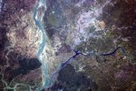 Padma River and Meghna River